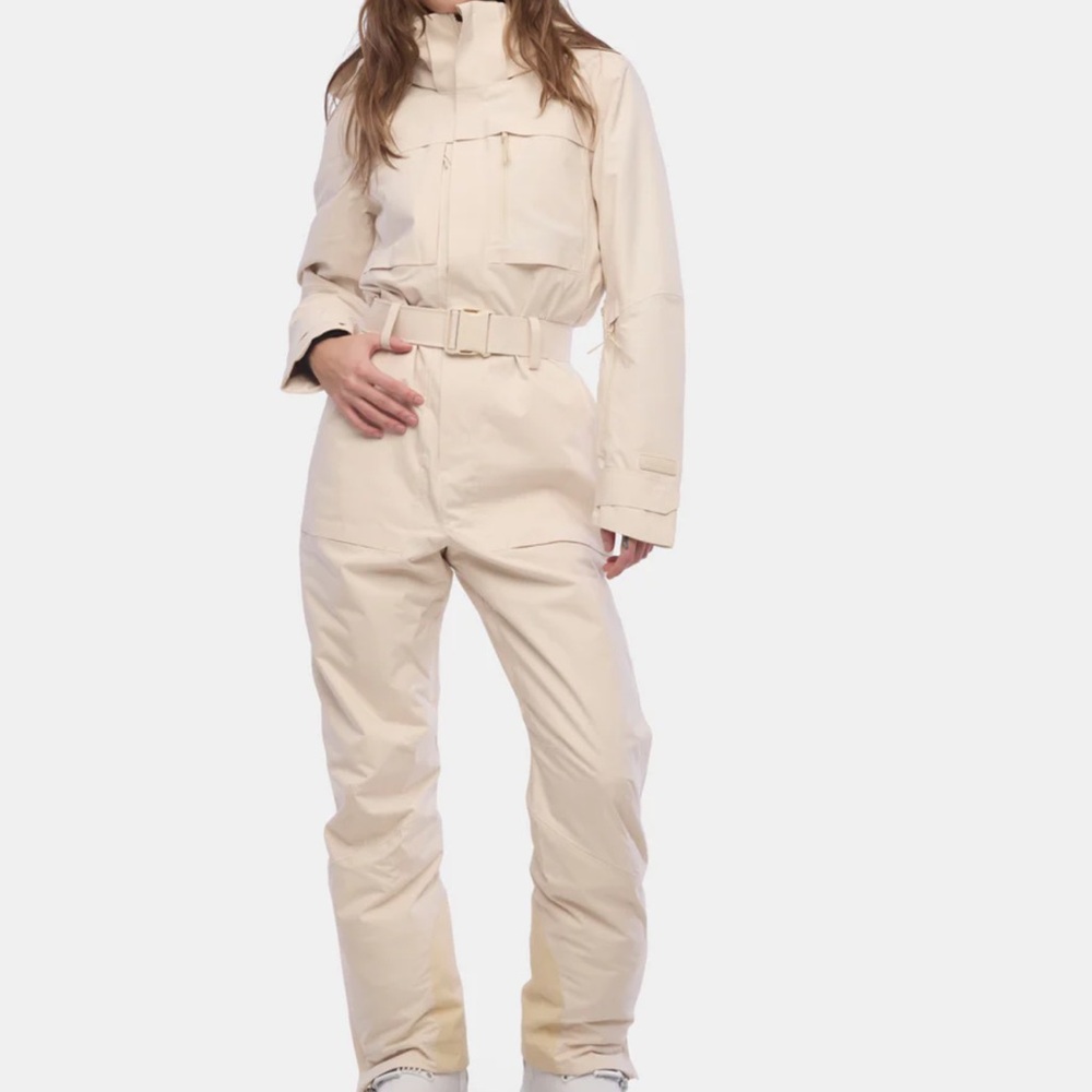 Halfdays Murphy oatmilk (Cream) Jumpsuit